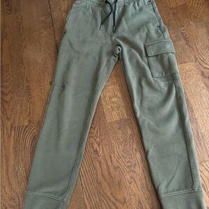 Old Navy Green Sweatpants Relaxed Fit Cotton